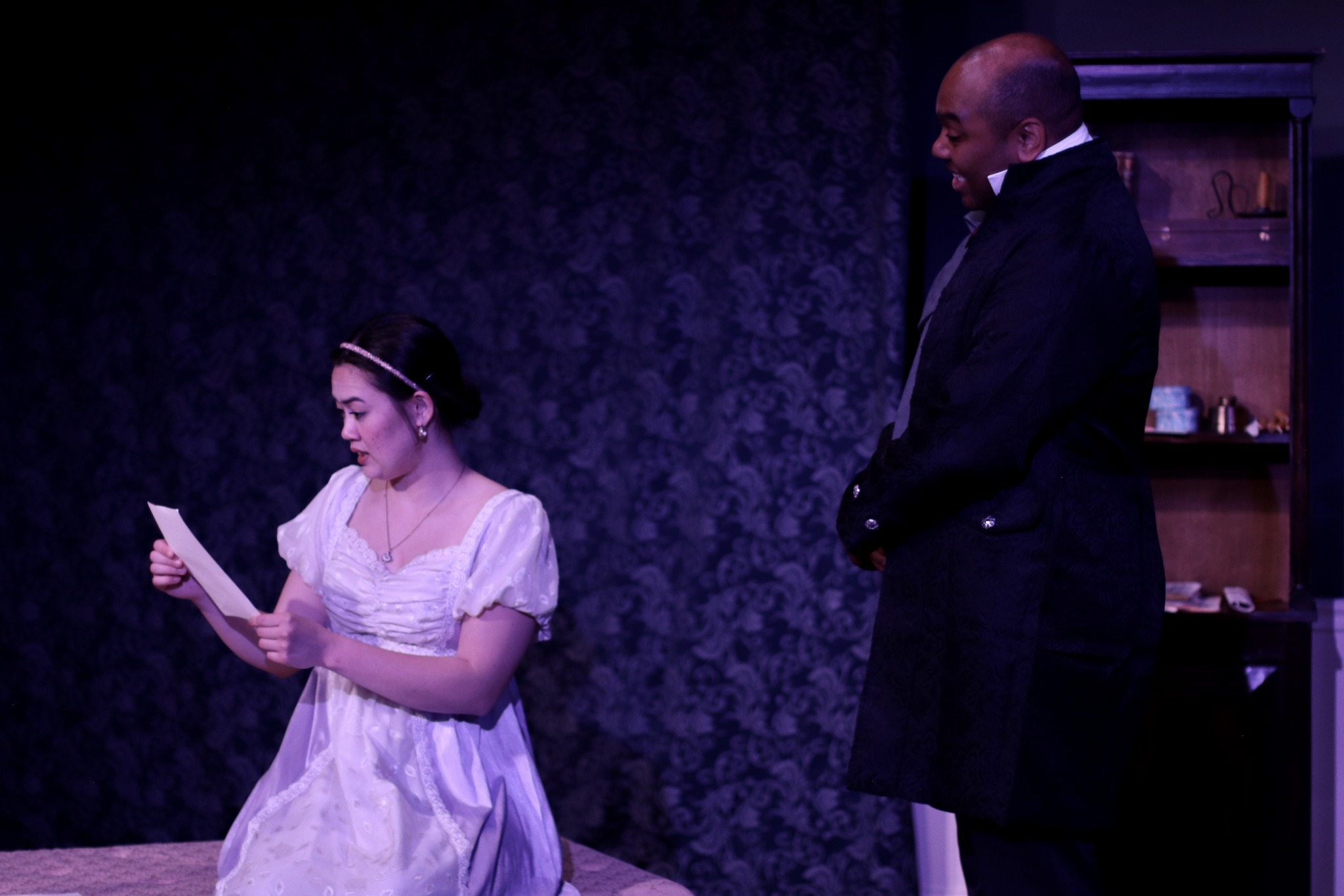 Georgiana and Kitty - Christmas at Pemberley Production Photo